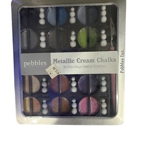 Metallic Cream Chalks - 30 Precious Metal Shades